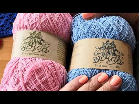 Видео: Ethno-Cotton Vivchari - Этно-Коттон Вівчарі. #обзорпряжи #видеообзорпряжи #этнокоттон #ethnocotton