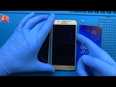 Видео: замена экрана Samsung Galaxy J710 2016