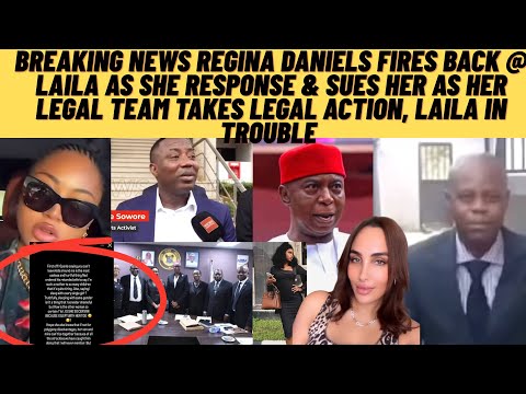 Видео: Новости дня: Регина Дэниелс подаёт в суд на Лайлу, она подаёт в суд, у Лайлы проблемы. Ответ Регины