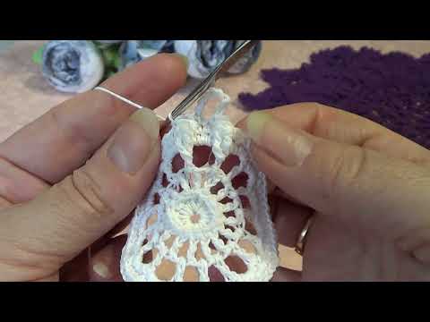 Видео: Салфетка "Фернанда" ряд 6