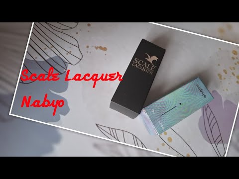 Видео: Много новых лаков для ногтей: Scale Lacquer, Nabyo