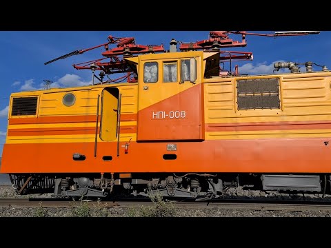 Видео: Тяговый агрегат НП1-008. НЭВЗ. Костомукшский ГОК