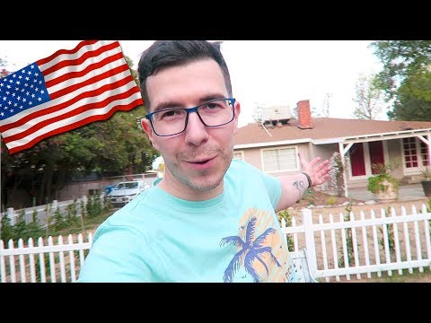 Видео: США - Прилетели в Лос Анджелес (Первые эмоции)