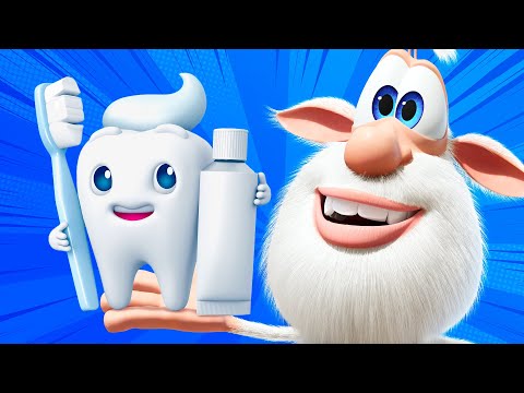 Видео: Буба - Как правильно чистить зубы? - Мультфильм для детей