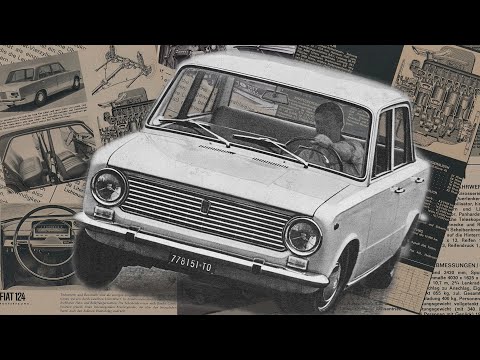 Видео: FIAT 124 • настоящий ИТАЛЬЯНЕЦ • каким он был? • ИСТОРИЯ автомобиля 1960-х