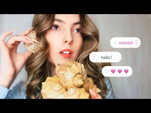 Видео: АСМР ПОСЛУШАЕМ? 🌊 🐚 КОЛЛЕКЦИЯ РАКУШЕК, ШУМ МОРЯ И ЭФФЕКТ НАУШНИКОВ 🩵 НЕРАЗБОРЧИВЫЙ ШЕПОТ