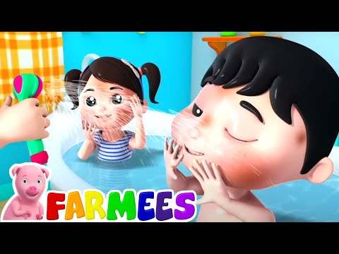 Видео: Банная песня | потешки | развивающий мультфильм | Farmees Russia | Дошкольные видео