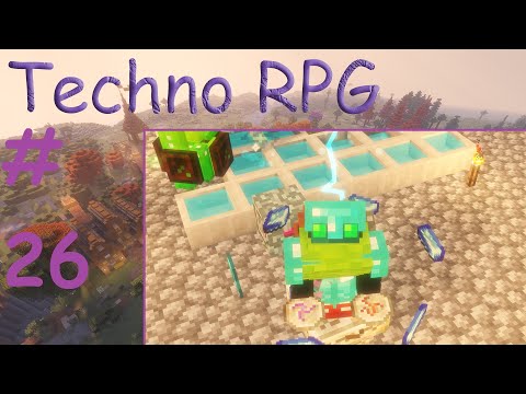 Видео: Lp. Minecraft TechnoRPG #26 Много рун:)