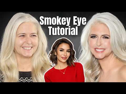 Видео: Мастерите дымчатый макияж глаз в 50+ | Более медленное, подробное руководство для зрелых женщин
