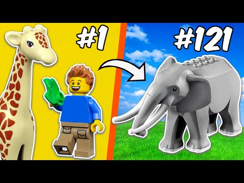 Видео: Я построил зоопарк LEGO...