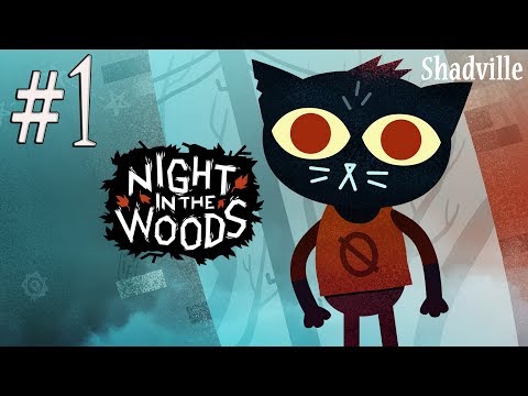 Видео: Night in the Woods Прохождение игры #1: Ночь в лесу