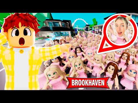 Видео: НАЙДУ ЛИ Я СВОЮ ДЕВУШКУ среди 100 ФЕЙКОВ в Brookhaven? Ошибка = МЫ РАССТАЁМСЯ…