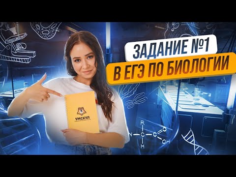 Видео: Задание №1 в ЕГЭ по биологии | Умскул