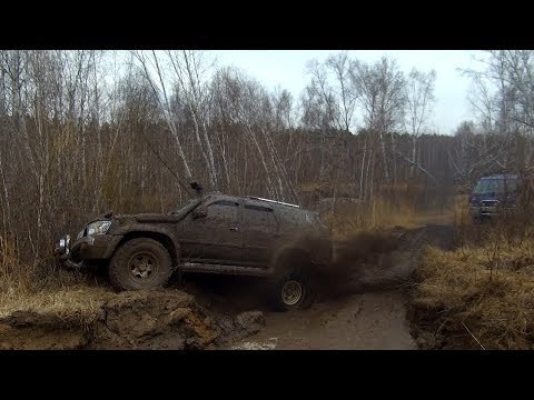 Видео: Жесткий гряземес! ГАЗ-69, Delica, УАЗ Патриот, Toyota Surf, Toyota HiAce, Pajero. OffRoad