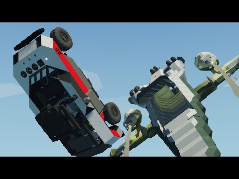 Видео: Десантное авиаралли с Клаудом! - Stormworks: Build And Rescue