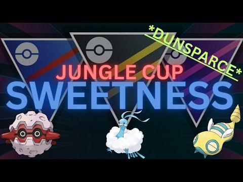 Видео: Команда Jungle Cup Great League Forretress Altaria Dunsparce — это СЛАДОСТИ в PokemonGo!