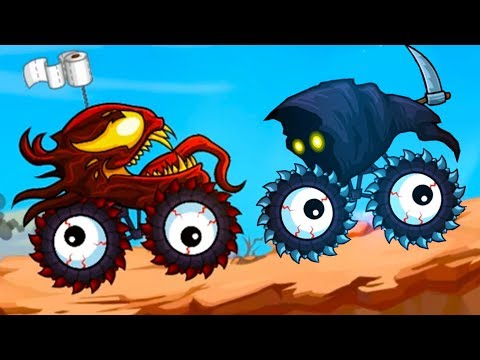 Видео: НОВЫЙ БОСС в Car Eats Car #37 Веном Карнаж и Маленькое приведение. Кид в хищных машинках на МК