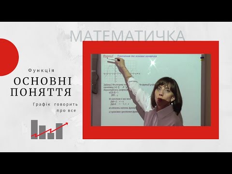 Видео: Функція. Основні поняття. Графік говорить про все