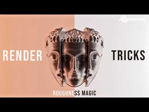 Видео: Приемы рендера в Blender - Магия roughness /Rendering techniques in Blender - The magic of roughness