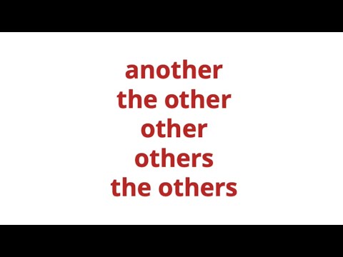 Видео: Как сказать «другой», «еще один», «остальные». Разбор + ПРАКТИКА