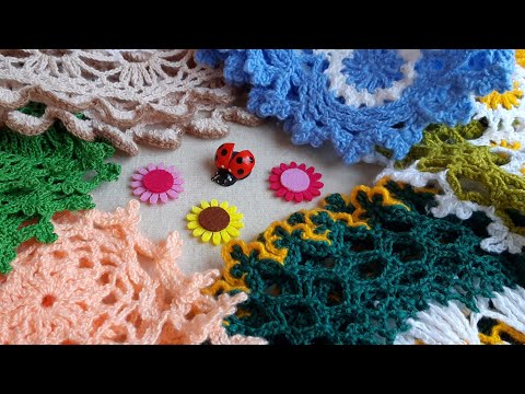 Видео: #кавказскаяпряжа О салфетках моей любимой мамочки    #салфеткакрючком