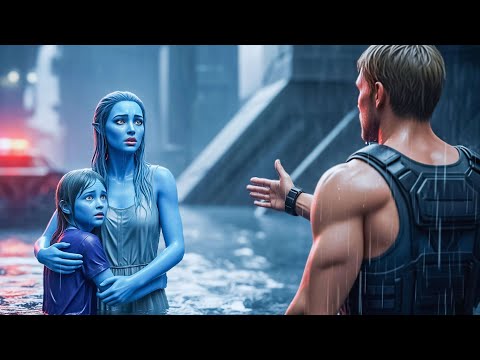 Видео: Мать и дитя-инопланетяне застряли на затопленной планете — человек их спас