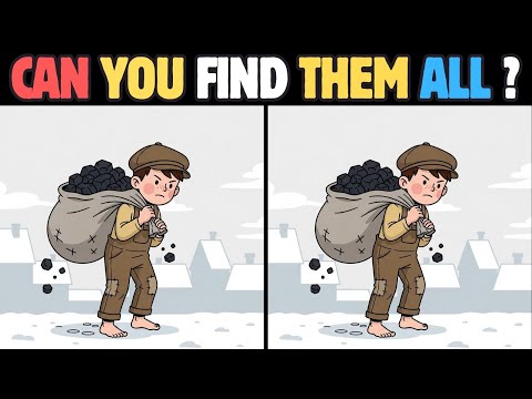 Видео: Найдите 3 отличия на каждой из этих 15 фотографий! ⚡👀 #319