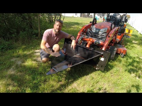 Видео: Обзор: паллетные вилы Redline и ковш Titan Stump