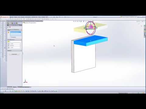 Видео: Работа в SolidWorks. Многотельные детали