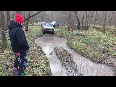 Видео: ЛУАЗ, УАЗ,НИВА ЛЕСНЫЕ ДВИЖЕНИЯ!!!!  #луаз #уаз #нива #угаражу 