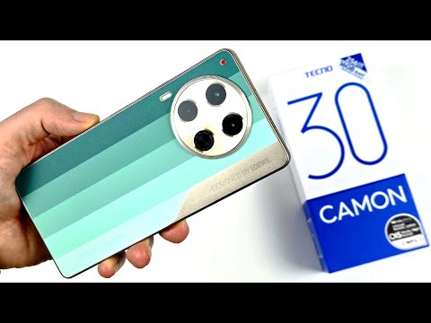 Видео: Tecno Camon 30 Loewe Edition: самый красивый смартфон до 20 000 рублей!