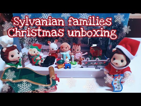 Видео: Лев-Санта и лвёнок-эльф🦁|новогодний обзор Sylvanian Families🎄⛄