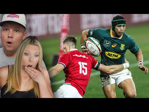 Видео: Чеслин Колбе: величайший регбист всех времён?! | Пара впервые отреагировала!