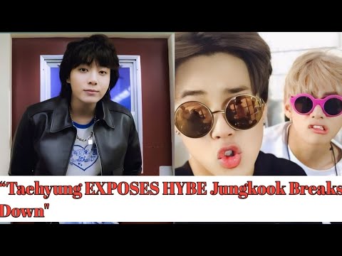 Видео: Тэхён наконец-то высказался — то, что он рассказал о HYBE, довело Чонгука до слез!»