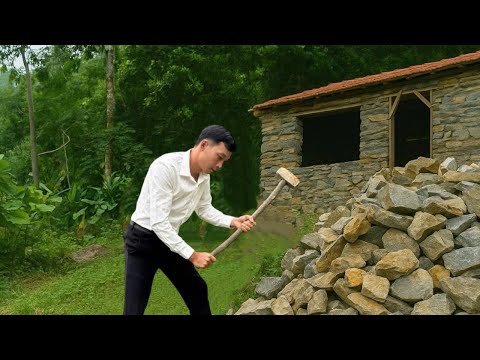 Видео: Молодой обанкротившийся генеральный директор уезжает из города, чтобы построить прочный каменный дом