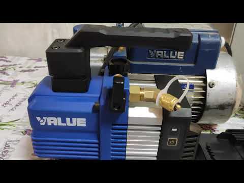 Видео: Вакуумный насос VALUE VRP-2DLI Обзор покупки