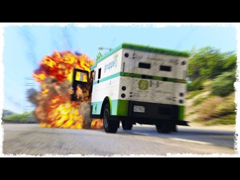 Видео: СМЕРТЕЛЬНАЯ АВТОКОЛОННА В GTA ONLINE!!!