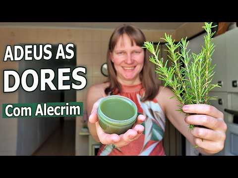 Видео: Розмариновая мазь от мышечной или ревматической боли, варикозного расширения вен, усталости ног, арт