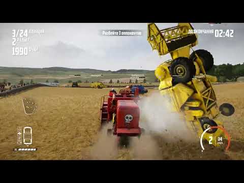 Видео: прохождение игры Wreckfest часть 4