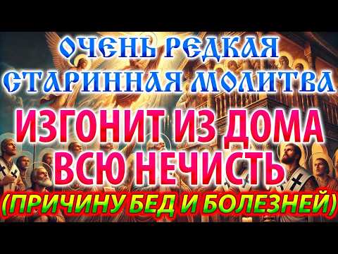 Видео: ИЗГОНЯЕМ ИЗ ДОМА ВСЮ НЕЧИСТЬ: ПРИЧИНУ БЕД И БОЛЕЗНЕЙ! Редкая старинная молитва-отчитка