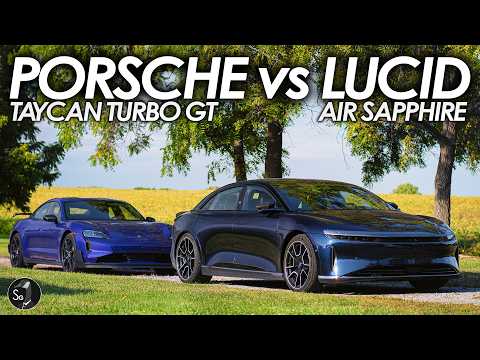 Видео: Porsche против Lucid | Становясь ядерным с 2253 л.с.