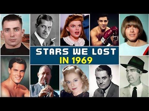Видео: Памяти звезд, которых мы потеряли в 1969 году🕊️
