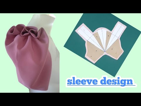 Видео: ⭐️ Очень модный дизайн рукава последнего стиля | дизайн рукава | Лена Шитье