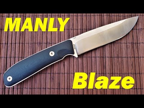 Видео: Нож MANLY BLAZE knife