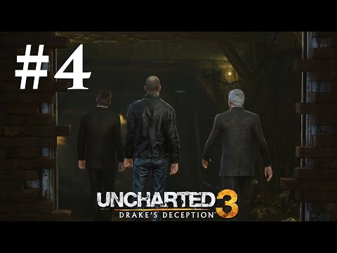 Видео: Прохождение Uncharted 3: Иллюзии Дрейка — Глава 4: В нору