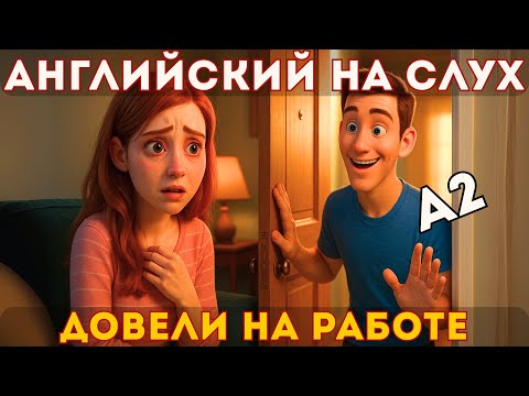 Видео: Сосед спас от депрессии после тяжёлого дня -A2 | Английский на слух