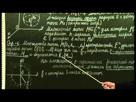 Видео: §1.2. Окрестности и области