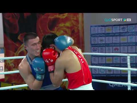 Видео: Бокс. ЧРК. Финал. Мужчины (75 кг). Әбілхан Аманкул - Нурканат Райыс