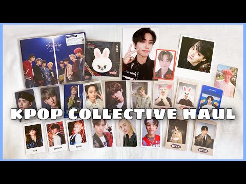 Видео: распаковка фотокарт и другого мерча stray kids, bts | kpop collective haul 2021