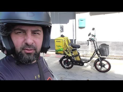 Видео: Тест Электровело для Курьера в Аренду